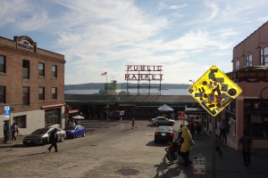 Pike Market sign