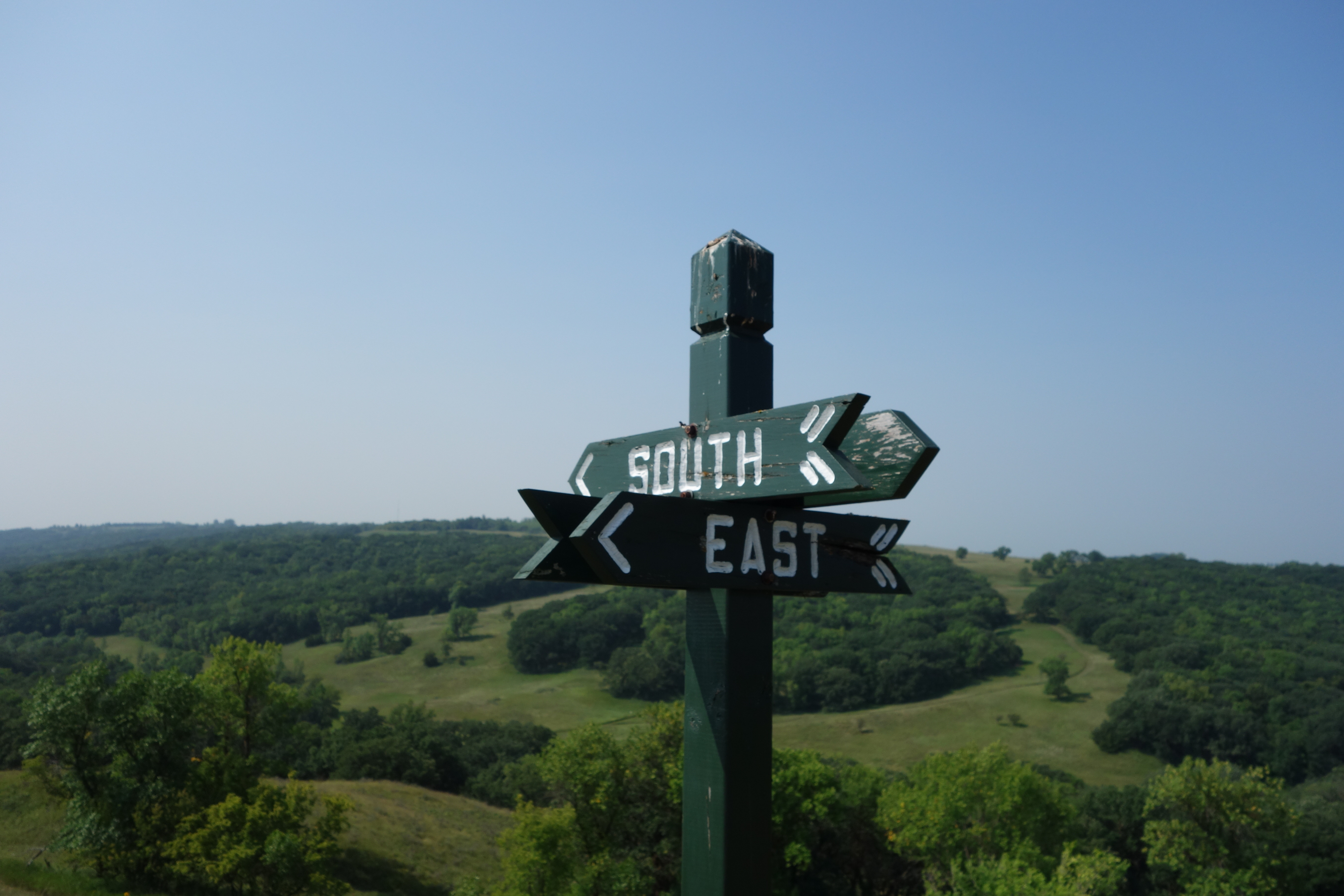 North Dakota og sør til Black Hills
